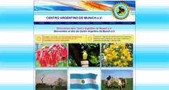 Desktop Screenshot of centro-argentino.com
